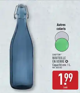 ALDI CROFTON BOUTEILLE EN VERRE offre