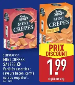 ALDI Sun Snacks Mini Crêpes offre