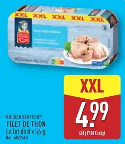 ALDI GOLDEN SEAFOOD FILET DE THON offre