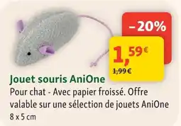 Maxi Zoo AniOne Jouet souris offre