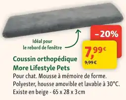 Maxi Zoo More Lifestyle Pets Coussin orthopédique offre