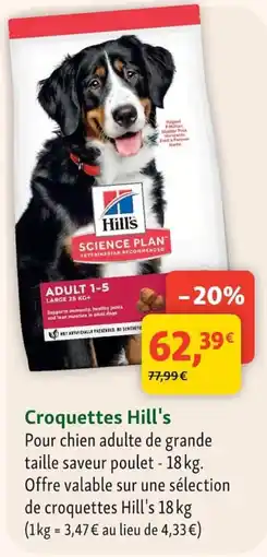 Maxi Zoo Hill's Croquettes offre