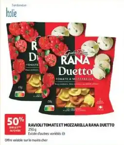 Auchan RANA Duetto RAVIOLI TOMATE ET MOZZARELLA offre
