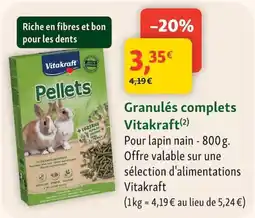 Maxi Zoo Vitakraft Pellets offre