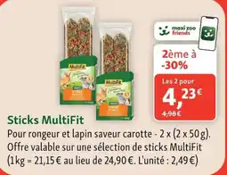 Maxi Zoo MultiFit Sticks offre