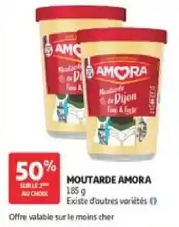 Auchan AMORA MOUTARDE offre