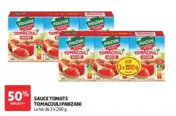 Auchan PANZANI SAUCE TOMATE offre