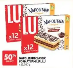 Auchan NAPOLITAIN CLASSIC offre