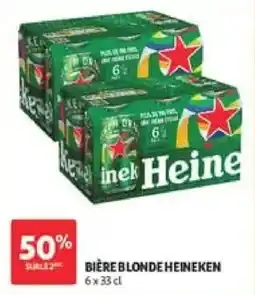 Auchan Heineken Bière blonde offre