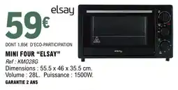 E.Leclerc elsay MINI FOUR offre