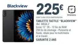 E.Leclerc Espace Culturel Blackview TABLETTE TACTILE offre
