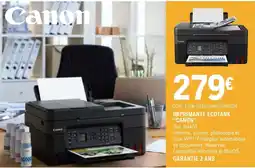 E.Leclerc Espace Culturel Canon Imprimante Ecotank offre