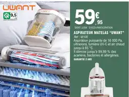 E.Leclerc Uwant Aspirateur matelas offre