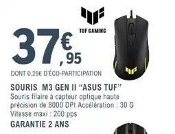 E.Leclerc Espace Culturel ASUS TUF SOURIS M3 GEN II offre