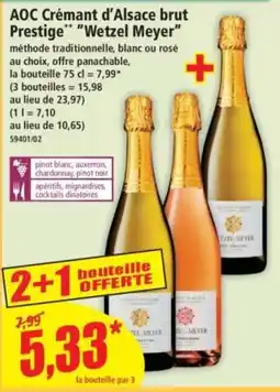 Norma Wetzel Meyer Crémant d'Alsace brut offre