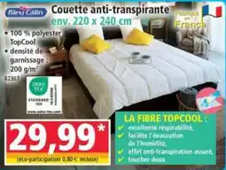 Norma Bleu Calin Couette anti-transpirante offre