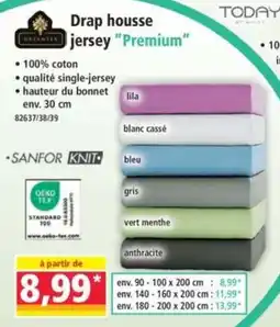 Norma DREAMTEX Drap housse jersey "Premium" offre