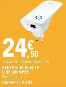 E.Leclerc Espace Culturel TP-LINK RECEPTEUR WIFI offre