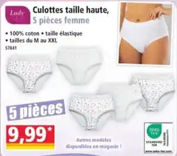Norma Lady Life Culottes taille haute offre