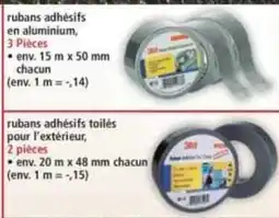 Norma 3M rubans adhésifs en aluminium offre