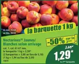 Norma Nectarines offre