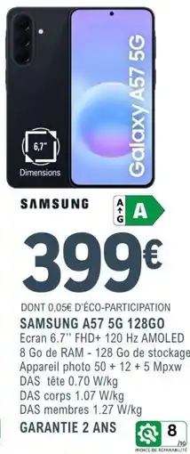 E.Leclerc Espace Culturel SAMSUNG Galaxy A57 5G offre