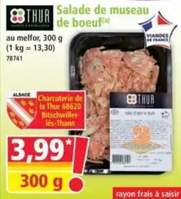 Norma THUR Salade de museau de boeuf offre