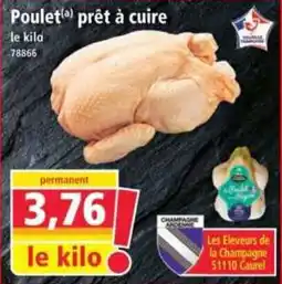 Norma le kild Poulet(a) prêt à cuire offre