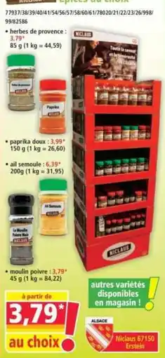 Norma NICLAUS herbes de provence offre