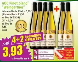 Norma Weingartner Pinot blanc offre