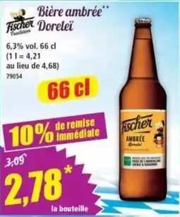 Norma Fischer Bière ambrée Dorelei offre