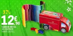 E.Leclerc Espace Culturel FABER CASTELL CAMION METAL offre