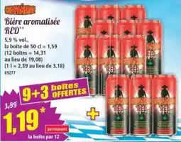Norma COMPANIONS Bière aromatisée RED offre