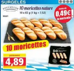 Norma POULAILLON moricettes nature offre