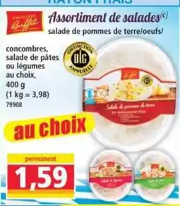 Norma Bruffet Assortiment de salades offre