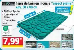 Norma SANTOSINI Tapis de bain en mousse offre