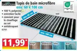 Norma SANTOSINI Tapis de bain microfibre offre