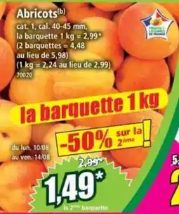 Norma Abricots offre
