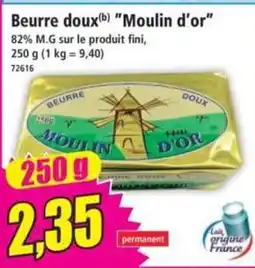 Norma Moulin d'or Beurre doux offre