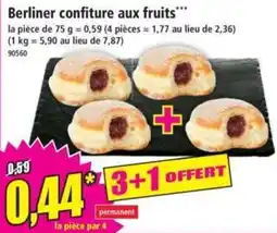 Norma Berliner confiture aux fruits offre