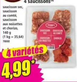 Norma Saucisson Sec offre