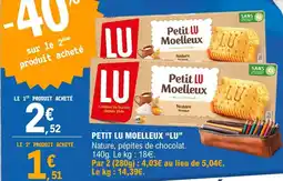 E.Leclerc LU Petit Moelleux offre