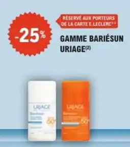 E.Leclerc Parapharmacie Uriage bariésun offre