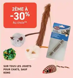 Tom&Co Sur tous les joutes pour chats sauf kong offre