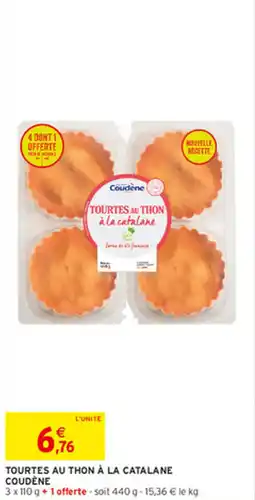 Intermarché COUDÈNE TOURTES AU THON À LA CATALANE offre
