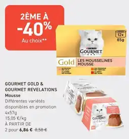 Tom&Co PURINA GOURMET Mousse offre