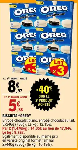 E.Leclerc OREO Biscuits offre