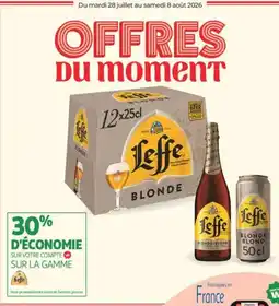 Auchan Supermarché Leffe offre