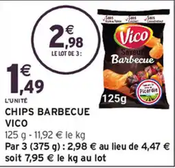Intermarché Vico Chips Barbecue offre