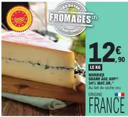 E.Leclerc Express Morbier Grand Âge AOP offre